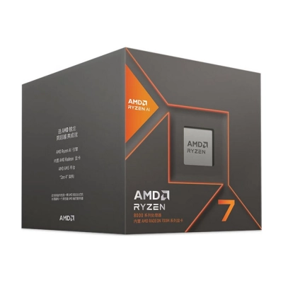 Процессор AMD Ryzen 7 8700G (100-100001236BOX) Box (Phoenix, 4nm, C8/​T16, Base 4,20GHz, Turbo 5,10GHz, RDNA 3.0 Graphics, L3 16Mb, TDP 65W, SAM5)