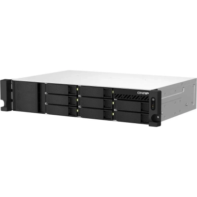 Сетевое хранилище NAS Qnap TS-873AEU-RP-4G 8-bay стоечный Ryzen V1500B