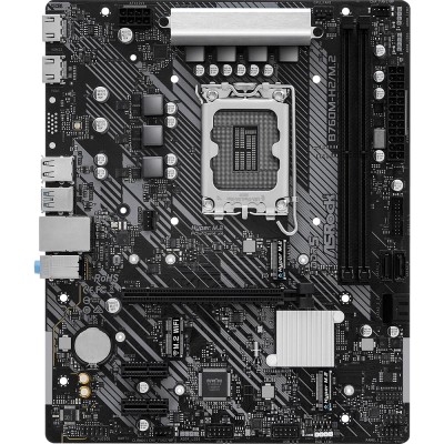 MB s1700 ASRock B760M-H2/M.2 Intel B760, 2xDDR5-5600 МГц, 1xPCI-Ex16, 2xM.2, Micro-ATX