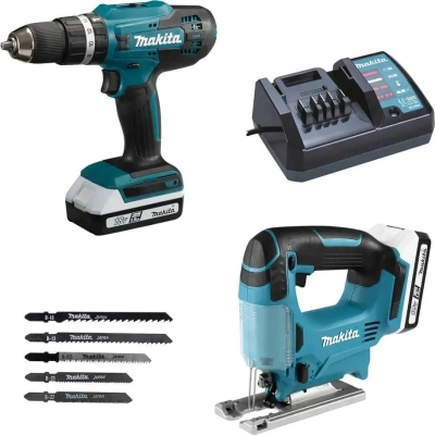 Набор электроинструмента Makita DK18B59Y в компл. 2инструмента