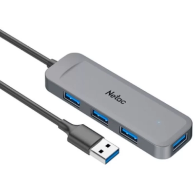 USB-концентратор Netac WF11 (NT08WF11-30GR) USB-A to USB3.0 x 4