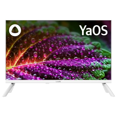 24 Телевизор BBK 24LEX-7245/TS2C белый 1920x1080, Full HD, 60 Гц, Wi-Fi, Smart TV, Яндекс ТВ