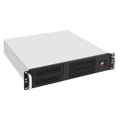 Корпус Exegate Pro 2U400-02 EX296160RUS RM 19, высота 2U, глубина 400, без БП, USB
