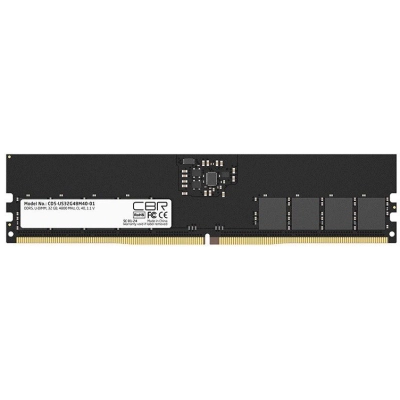 ОЗУ CBR CD5-US32G48M40-01 DDR5 DIMM (UDIMM) 32GB PC5-38400, 4800MHz, CL40, 1.1V