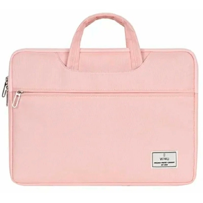 Сумка для ноутбука WiWU ViVi Laptop Handbag 15.6 водонепроницаемый полиэстер (Pink)