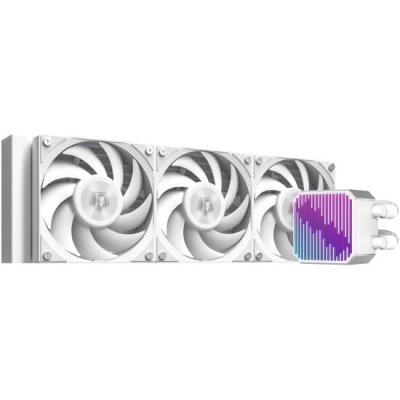СВО ID-COOLING DX360 Max White LGA1700/​1200/​115X/​AM4/​AM5 (TDP 350W, ARGB Pump, PWM, Triple Fan 120mm, белый) RET