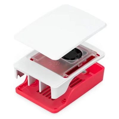 Корпус ACD RA795 пластиковый для Raspberry Pi 5 c активным вентилятором