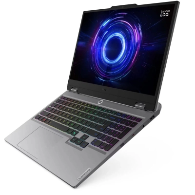 Ноутбук Lenovo LOQ 15IRX10 (83JE013KSA) 15.6 WQHD 2560x1440/Intel Core i7 14700HX/32 Gb/1 Tb SSD/nVidia GeForce RTX 5060 8GB/No OS/серый/2.4 кг