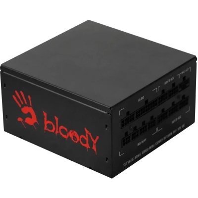 Блок питания BLOODY BD-PS1000G (BD-PS1000G-M), 1000Вт, 140мм, черный, retail