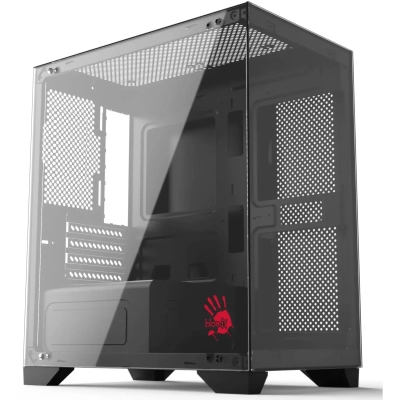 Корпус BLOODY BD-CC103, mATX, Mini-Tower, без БП, черный