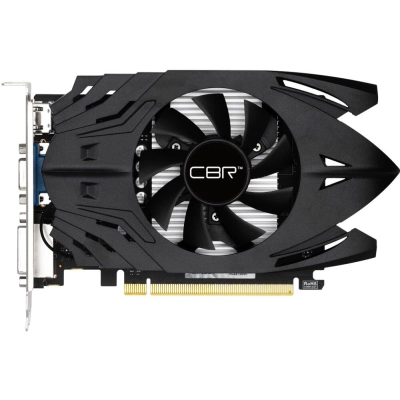 Видеокарта CBR GT730 2Gb (VGA-STX730-2G-RTL) DDR3, 128bit, 700Mhz, 1*HDMI + 1*DVI + 1*VGA, 49W, Ret