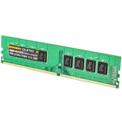 RAM 8GB DDR4-2666 PC4-21300 Qumo, CL19, 1.2V, retail (QUM4U-8G2666P19)