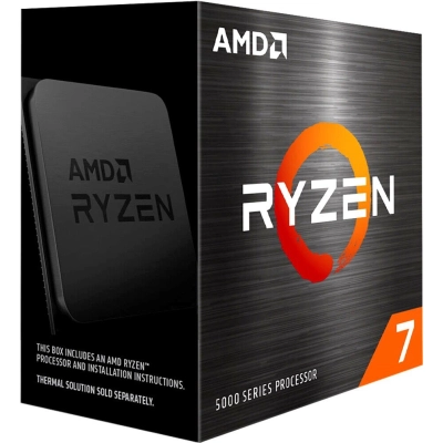 Процессор AMD Ryzen 7 5800X AM4 (100-100000063WOF) (3.8GHz) Box w/​o cooler