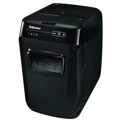 Шредер Fellowes AutoMax 150C (секр.P-4)/фрагменты/150лист./32лтр./скрепки/скобы/пл.карты/CD