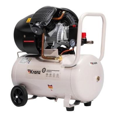 Компрессор воздушный Kranz KR-2200/50, 2200Вт, 400л/мин, 50л