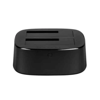 Док-станция для двух жестких дисков UGREEN CM198 (50857) USB 3.0 to SATA Dual-Bay Hard Drive Docking Station EU черный