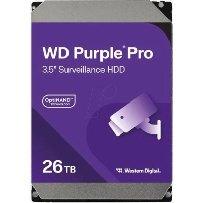 HDD WD Purple Pro 26TB WD260PURP (7200rpm) 512Mb SATA-III 3.5
