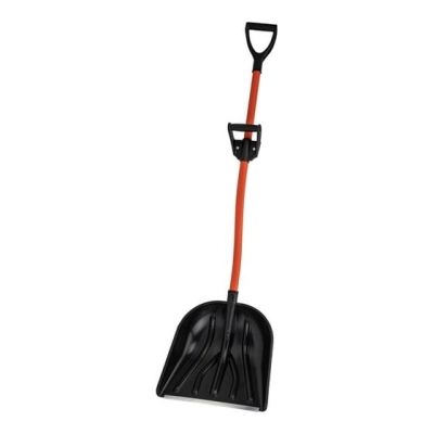 Лопата снеговая Gigant GCI-06 глубокая с металлическим черенком и ручкой силы