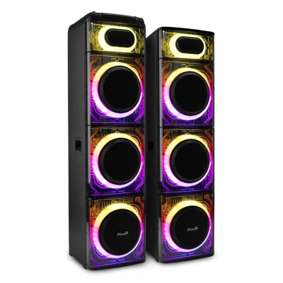 Портативная акустика ELTRONIC 20-25 SKILLETS BOX 7500 динамик 6шт/10 комплект 2 колонки