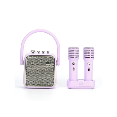 Портативная колонка Divoom Songbird-SE с двумя микрофонами лавандовый