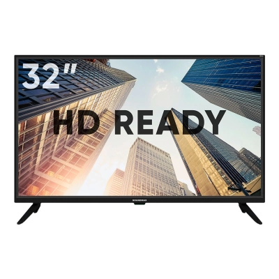 Телевизор 32 Soundmax SM-LED32M12S черный 1366x768, HD, 60 Гц, Wi-Fi, Smart TV, Android TV