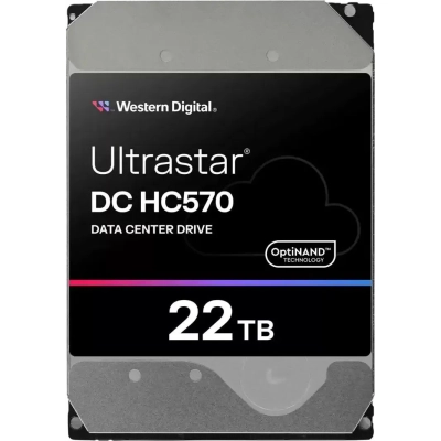 HDD WD Ultrastar DC HC570 (0F48159/​WUH722222ALE604) 22TB 512E (7200rpm) 512Mb 3.5