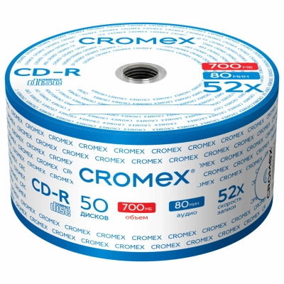 Диск CD-R CROMEX 513797 700Mb, 52x в конверте 50шт
