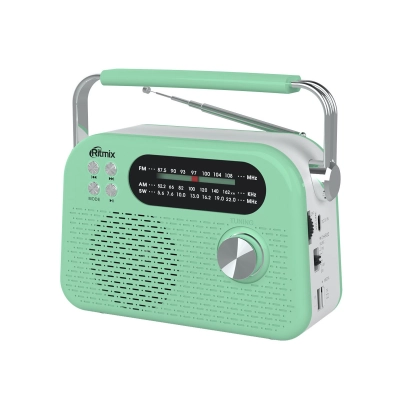 Радиоприёмник портативный RITMIX RPR-045 Mint