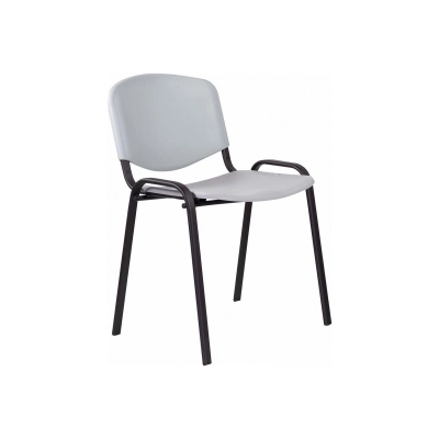 Стул STAFF Iso Plast CF-009 (532570) черный каркас, пластик серый