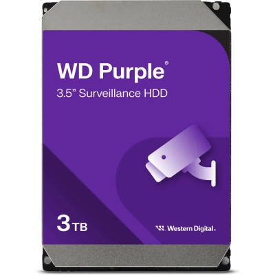 HDD Western Digital Purple WD34PURZ 3TB 3.5, SATA 6Gb /​ s (SATA-III), CMR