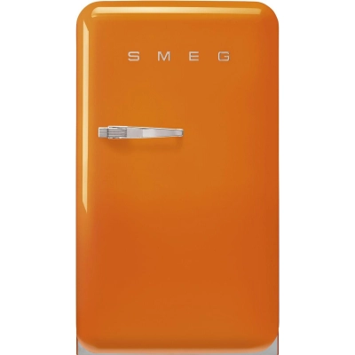 Холодильник SMEG FAB10ROR6 отдельностоящий, стиль 50-х, однокамерный, внутренняя морозильная камера, объем 122л, стандартный компрессор