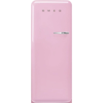 Холодильник SMEG FAB28LPK6 отдельностоящий, стиль 50-х, однокамерный, внутренняя морозильная камера, объем 270л (244 + 26) LED освещение