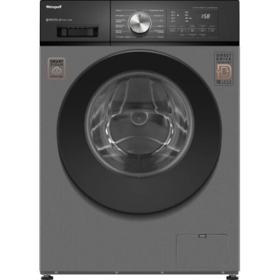 Стиральная машина Weissgauff WM 45127 Direct Drive Inverter Steam Deep Grey