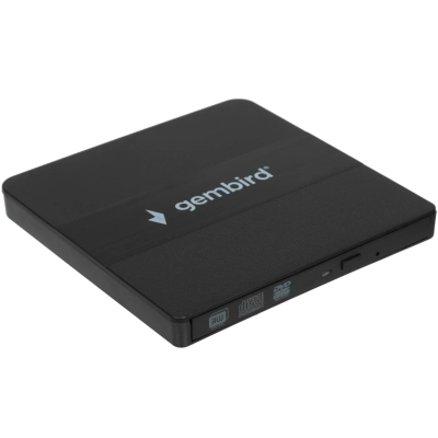 Внешний привод Gembird DVD-USB-03C, USB 3.0, пластик, черный