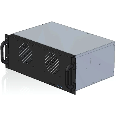 Корпус Procase 4U350-08 4U, 8HDD, черный, без блока питания PS/2 ATX, глубина 350мм, MB SSI CEB 12x10,5