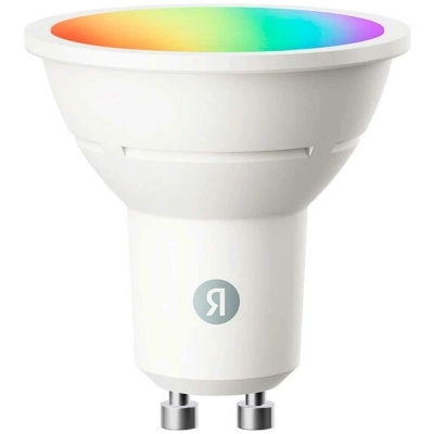 Умная лампочка Яндекс YNDX-00559, GU10, RGB, 520Лм, Matter over Wi-Fi