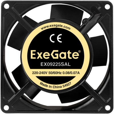 Вентилятор ExeGate EX09225SAL EX289005RUS (92x92x25 мм, 2500RPM, 34dBA)