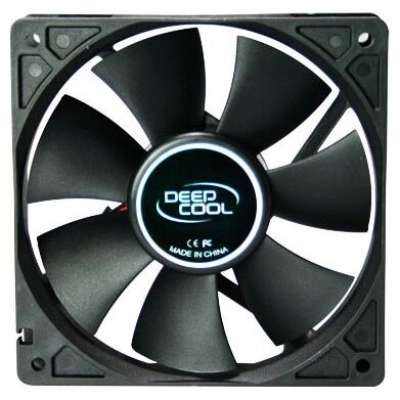 Вентилятор 120 мм Deepcool XFAN 120, 3-pin, Molex, Ф120x25, 1300rpm, 23,7dBA, 43.56 CFM, HDB (hydro dynamic bearing), 180 гр