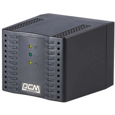 Стабилизатор напряжения Powercom TCA-3000 1500Вт 3000ВА черный
