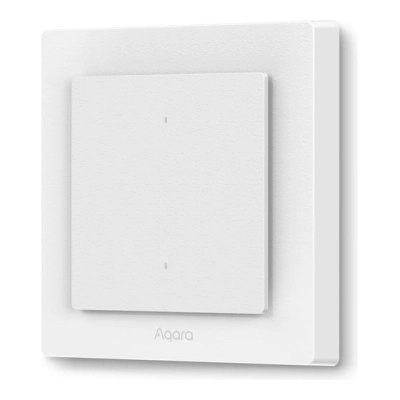 Умный выключатель Aqara H2 WS-K07D 2-хкл. белый