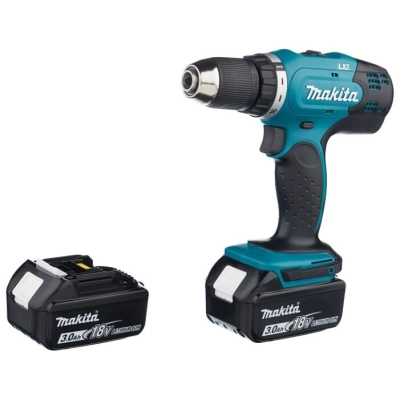 Дрель-шуруповерт Makita DDF453RFE (кейс в комплекте)