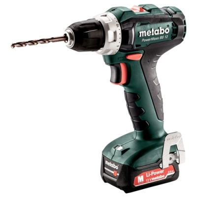 Дрель-шуруповерт Metabo PowerMaxx BS 12 (кейс в комплекте)