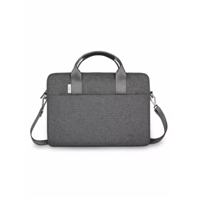 Сумка для ноутбука WiWU Minimalist Pro Laptop bag Pro II 15.6 водоотталкивающий полиэстер (Gray)