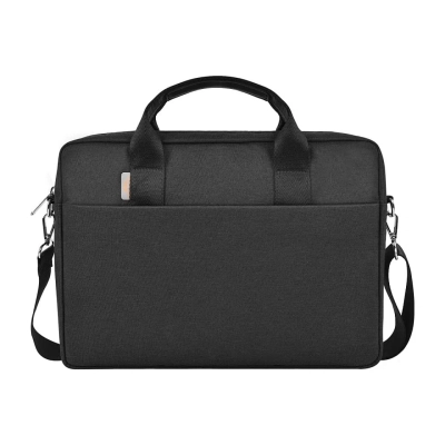 Сумка для ноутбука WiWU Minimalist Pro Laptop bag Pro II 15.6 водоотталкивающий полиэстер (Black)