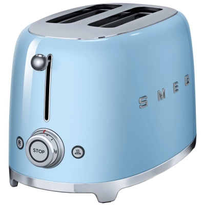 Тостер Smeg TSF01PBEU, пастельный голубой