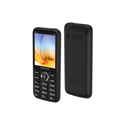 Мобильный телефон Maxvi K15n 4G черный