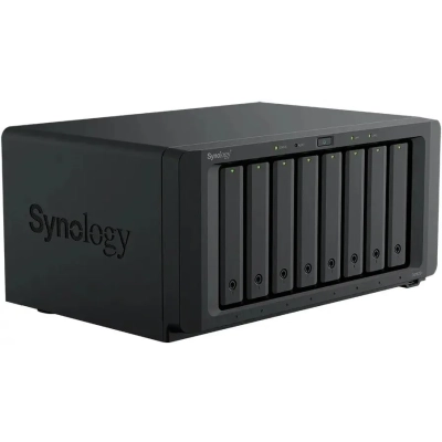 Сетевое хранилище Synology DS1825+ (8x2.5/3.5 SATA, 2хM.2 2280 NVMe SSD, Ryzen V1500B/4x2.2GHz, 8GB DDR4, 2x2,5 Гбит/с)