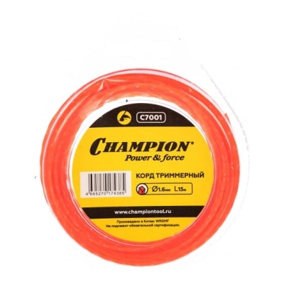 Леска CHAMPION Twisted Square 1 C7001