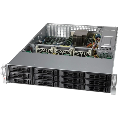 Корпус Supermicro SuperChassis 2U LA26AC12-R920LP1/no HDD(12)LFF/7xFH/2x920W/(12x13)ATX/Backplane 12xSATA3