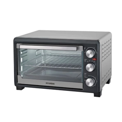 Мини-печь Hyundai MIO-HY072 23л. 1500Вт серебристый/черный